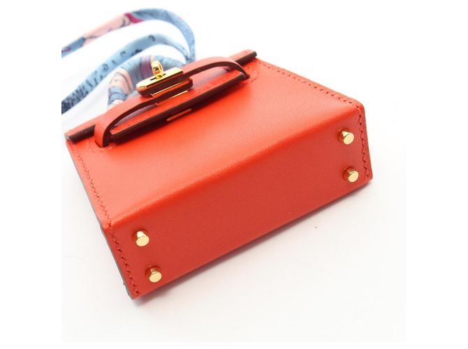 Hermès Hermes Kelly Twilly Charm Accessoire Rot Mehrfarben - Ansicht 6