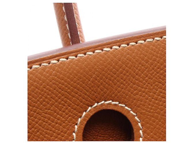 Hermès Hermes Birkin 30 Gold Handtasche Braun - Ansicht 7