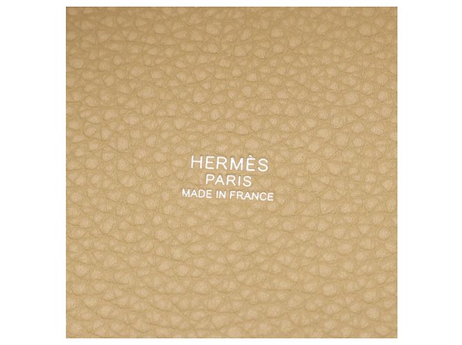 Hermès Borsa Hermes Picotin Lock PM Trench Beige - vista 4