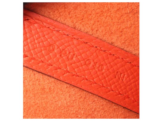 Hermès Sac à main Hermes Picotin Lock MM Marron Rouge Bleu Orange - vue 5