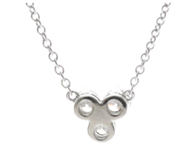 Pendente Tiffany & Co. Aria in platino e diamanti Argento - vista 3