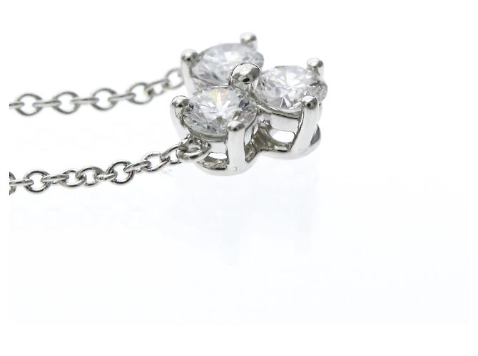 Pendente Tiffany & Co. Aria in platino e diamanti Argento - vista 5
