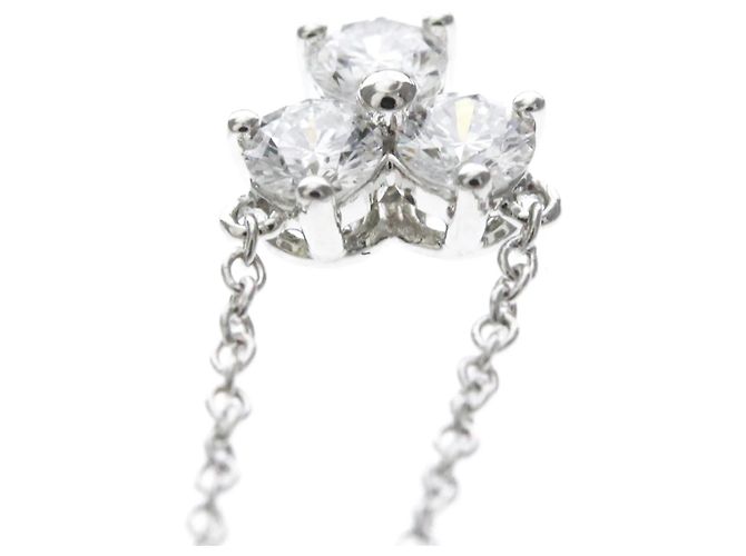 Pendente Tiffany & Co. Aria in platino e diamanti Argento - vista 7