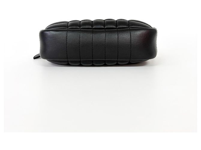 Burberry Lola Camera Quilted Leather Small Nero - vista 5