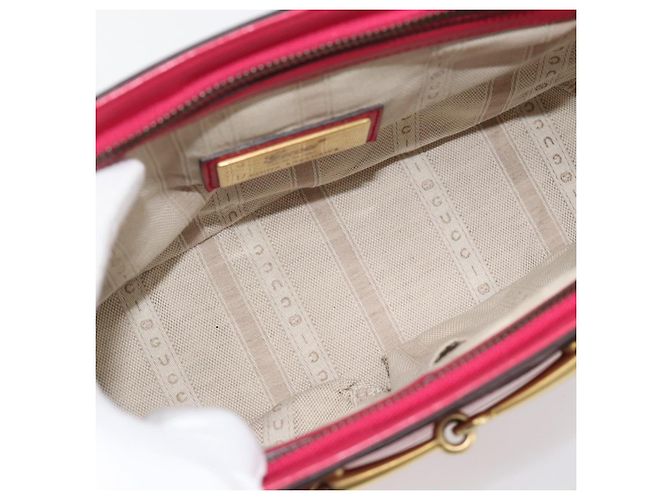 Tote Convertible Gucci Bright Bit in vernice Medium Rosa - vista 5