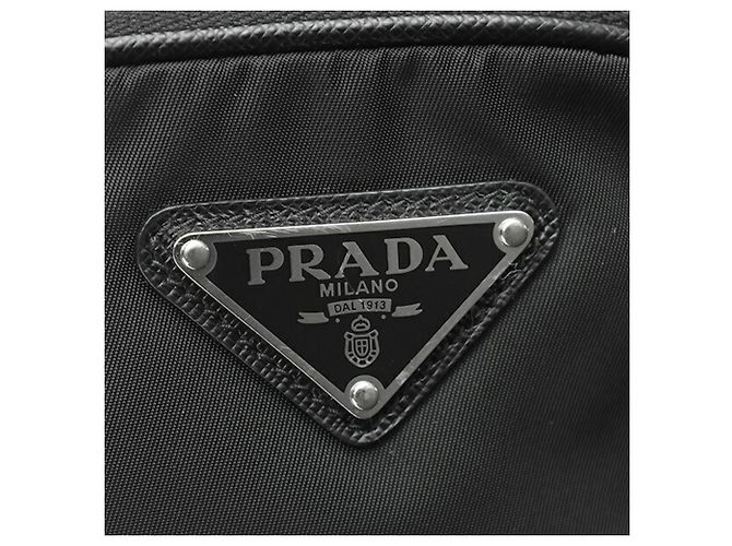 Prada Re-Nylon Smartphone Case Shoulder Pouch Schwarz - Ansicht 5