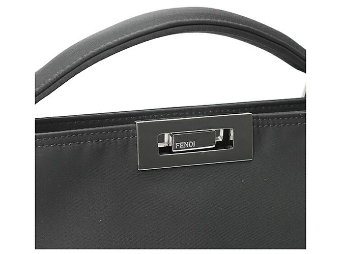 Fendi Peekaboo I See You Medium Tote Bag Schwarz - Ansicht 5