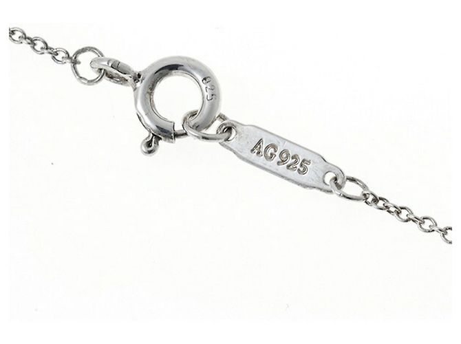 Autre Marque Collana con pendente Tiffany & Co. 1837 Interlocking Circle Argento D'oro - vista 7