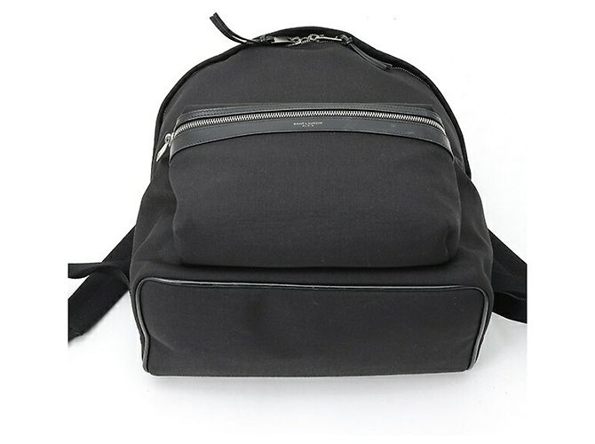 Autre Marque Saint Laurent City Rucksack Schwarz - Ansicht 4