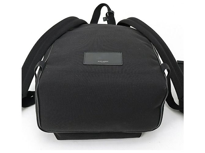 Autre Marque Saint Laurent City Rucksack Schwarz - Ansicht 5