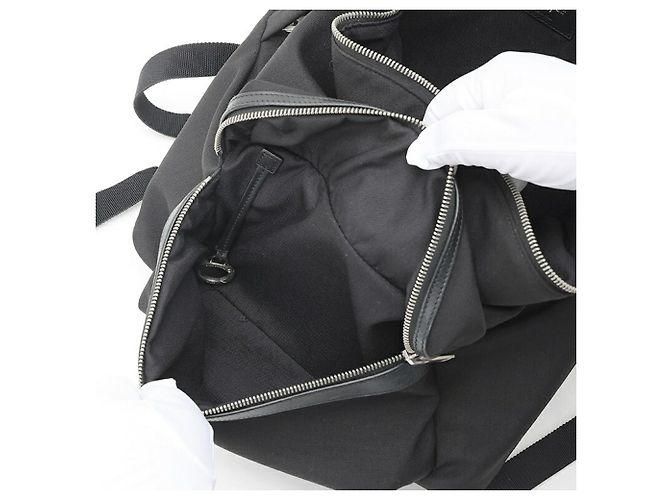 Autre Marque Saint Laurent City Rucksack Schwarz - Ansicht 8