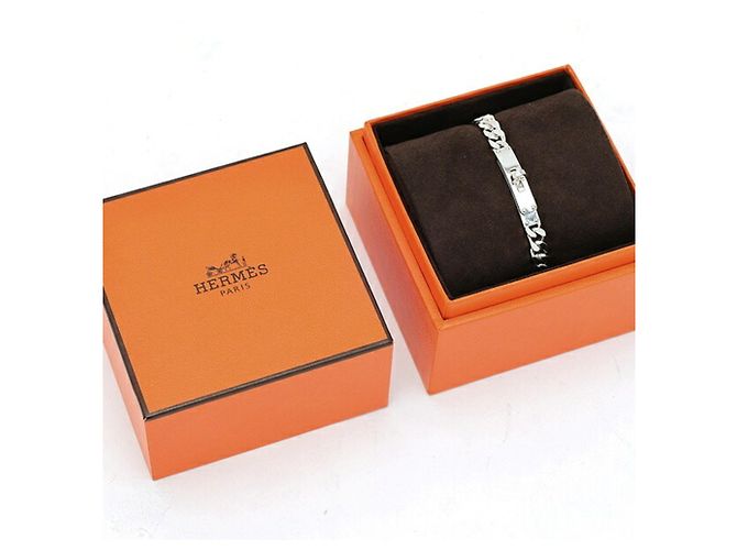 Hermès Bracciale Hermes Kelly Gourmet TPM Ag925 Silver Argento - vista 8