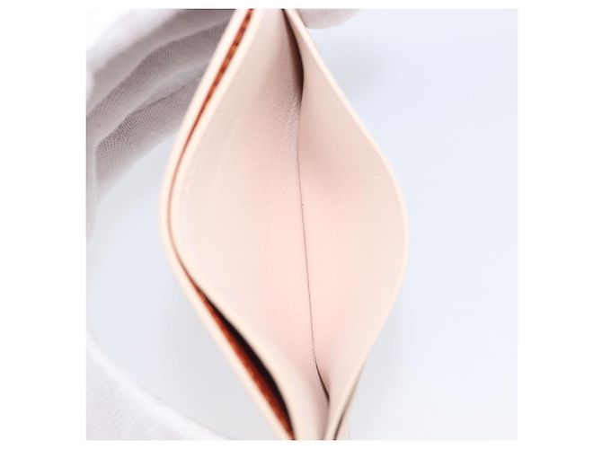 Tarjetero LOEWE de piel Rosa Auth 167702M - vista 10