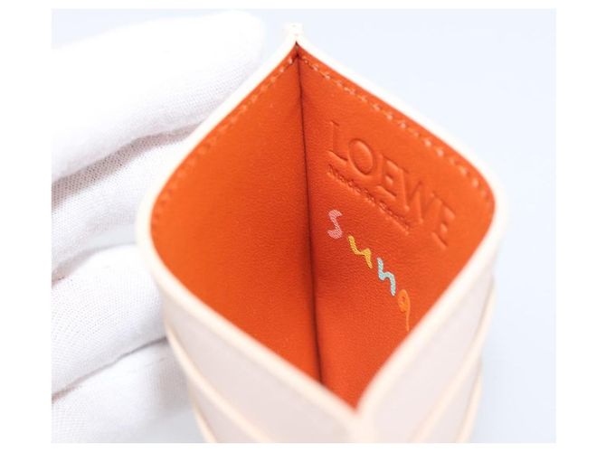 Tarjetero LOEWE de piel Rosa Auth 167702M - vista 23