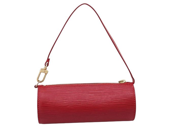 LOUIS VUITTON Epi Soufflot Pouch Red LV Auth ka6262A Rosso - vista 2