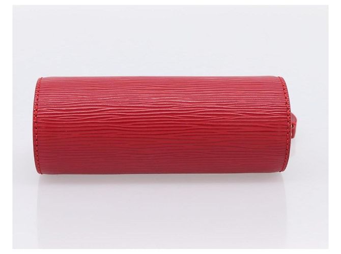 LOUIS VUITTON Epi Soufflot Pouch Red LV Auth ka6262A Rosso - vista 5