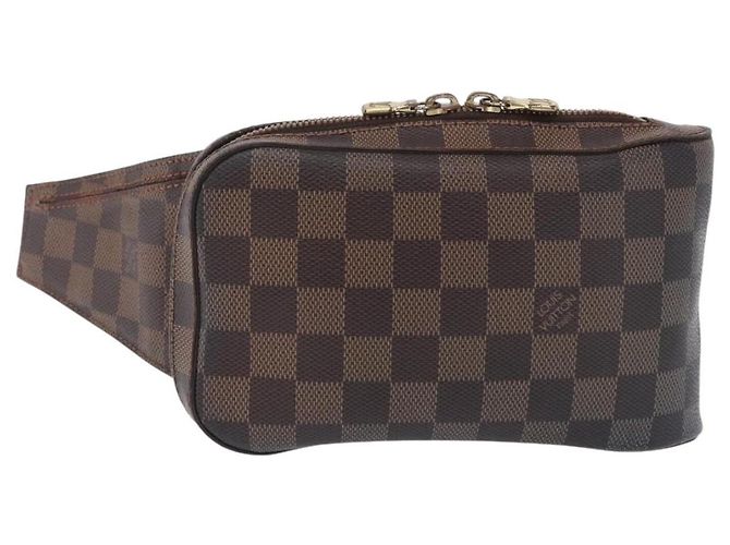 LOUIS VUITTON Damier Ebene Geronimos Schultertasche N51994 LV Auth LN135 - Ansicht 13