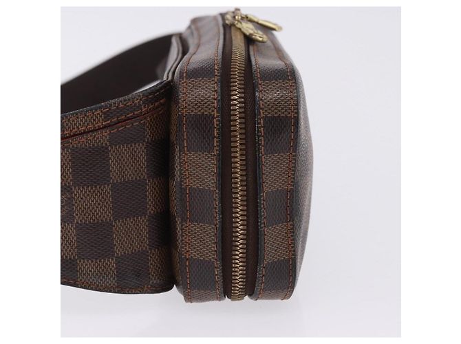 LOUIS VUITTON Damier Ebene Geronimos Schultertasche N51994 LV Auth LN135 - Ansicht 4