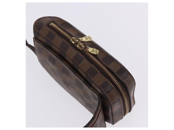 LOUIS VUITTON Damier Ebene Geronimos Schultertasche N51994 LV Auth LN135 - Ansicht 5