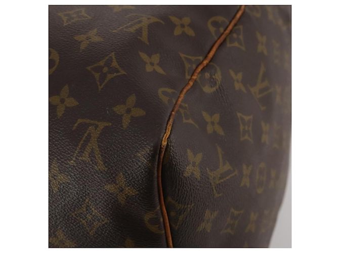 LOUIS VUITTON Monogram Keepall 55 Boston Bag M41424 LV Auth 199400 Monograma - vista 17