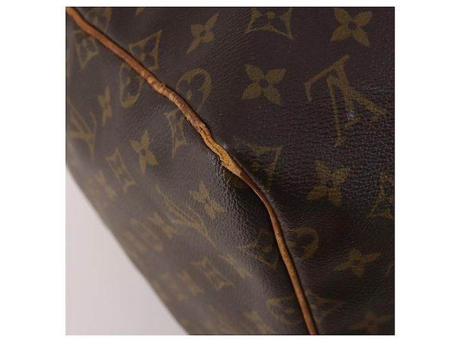 LOUIS VUITTON Monogram Keepall 55 Boston Bag M41424 LV Auth 199400 Monograma - vista 18