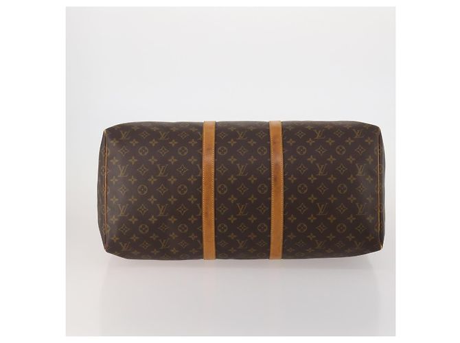 LOUIS VUITTON Monogram Keepall 55 Boston Bag M41424 LV Auth 199400 Monograma - vista 5