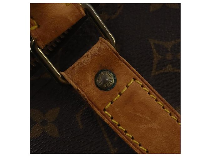 LOUIS VUITTON Monogram Keepall 55 Boston Bag M41424 LV Auth 199400 Monograma - vista 8