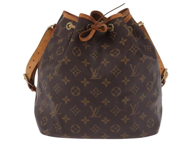LOUIS VUITTON Borsa a tracolla Monogram Petit Noe M42226 LV Auth 198921 Monogramma - vista 13