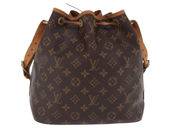 LOUIS VUITTON Borsa a tracolla Monogram Petit Noe M42226 LV Auth 198921 Monogramma - vista 2