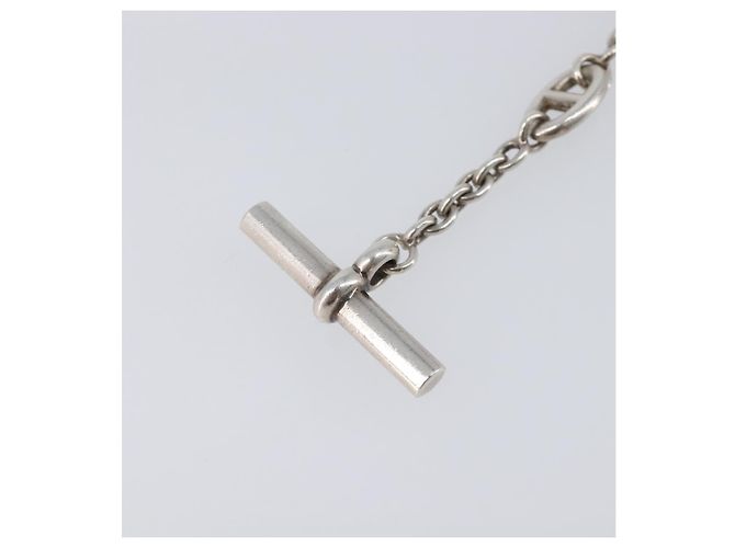Hermès Pulseira HERMES Farandole ST Ag925 Silver Auth 204142M Prata - vista 2