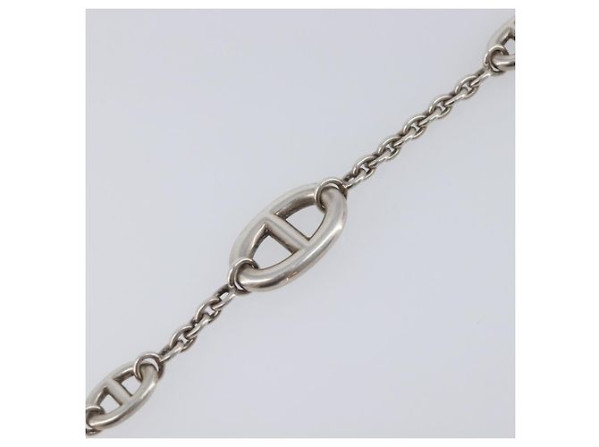 Hermès Pulseira HERMES Farandole ST Ag925 Silver Auth 204142M Prata - vista 9