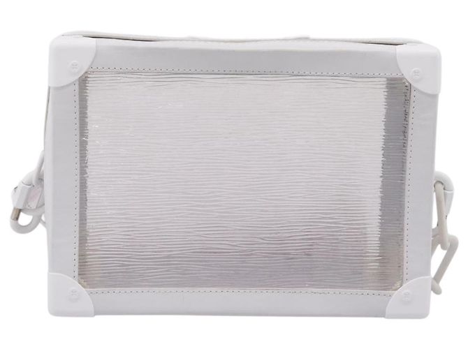 LOUIS VUITTON Epi Plage Soft Trunk Shoulder Bag Clear M55602 LV Auth ka6296V - vista 13