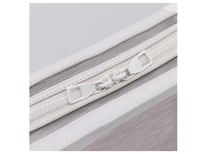 LOUIS VUITTON Epi Plage Soft Trunk Shoulder Bag Clear M55602 LV Auth ka6296V - vista 18