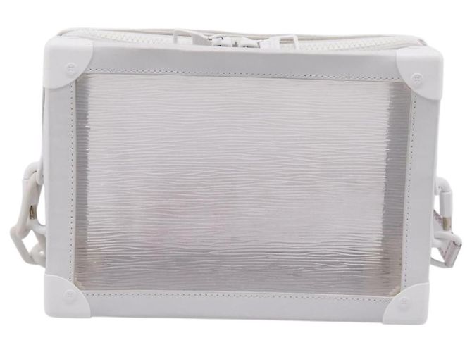LOUIS VUITTON Epi Plage Soft Trunk Shoulder Bag Clear M55602 LV Auth ka6296V - vista 2