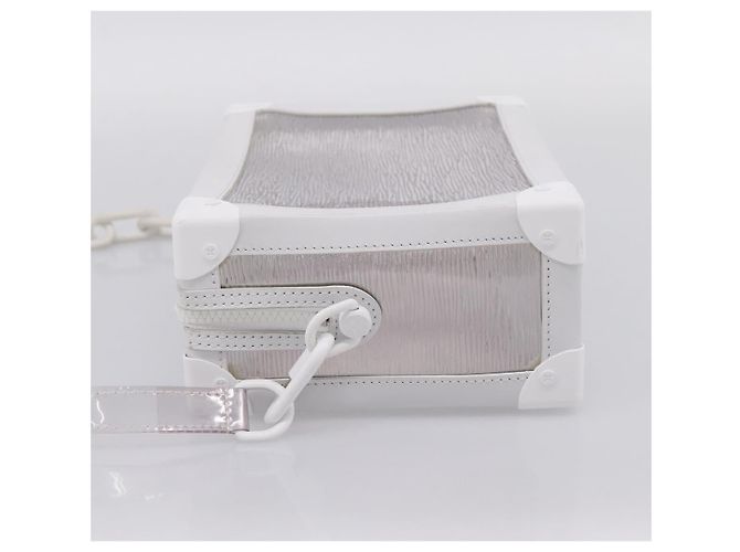 LOUIS VUITTON Epi Plage Soft Trunk Shoulder Bag Clear M55602 LV Auth ka6296V - vista 3