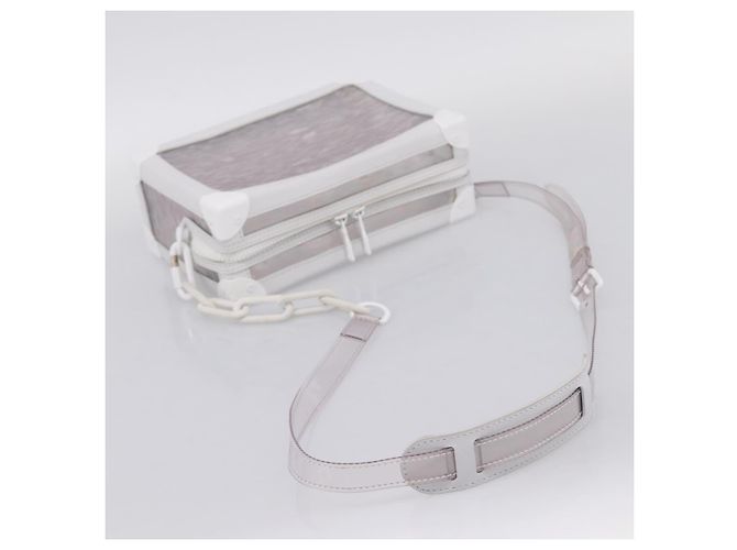 LOUIS VUITTON Epi Plage Soft Trunk Shoulder Bag Clear M55602 LV Auth ka6296V - vista 7