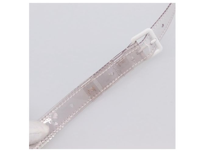 LOUIS VUITTON Epi Plage Soft Trunk Shoulder Bag Clear M55602 LV Auth ka6296V - vista 8
