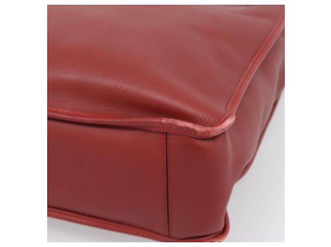 LOEWE Handtasche aus Leder 2way rot silber authentisch 205076 - Ansicht 16