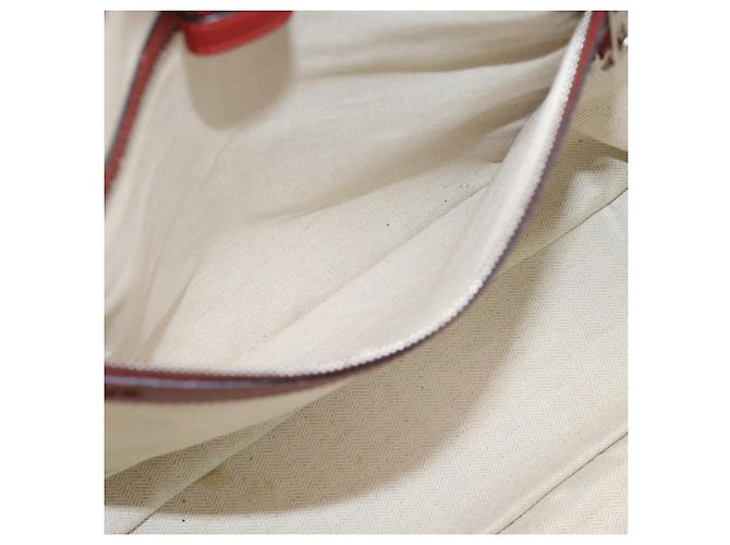 LOEWE Handtasche aus Leder 2way rot silber authentisch 205076 - Ansicht 25