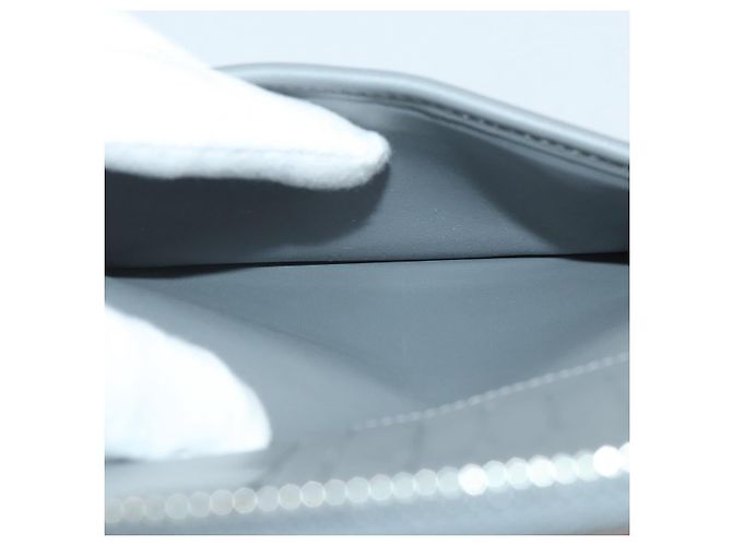 LOUIS VUITTON Monogram Mirror Zippy Wallet Vertical Silver M80808 Auth 205814A Argento Monogramma - vista 21
