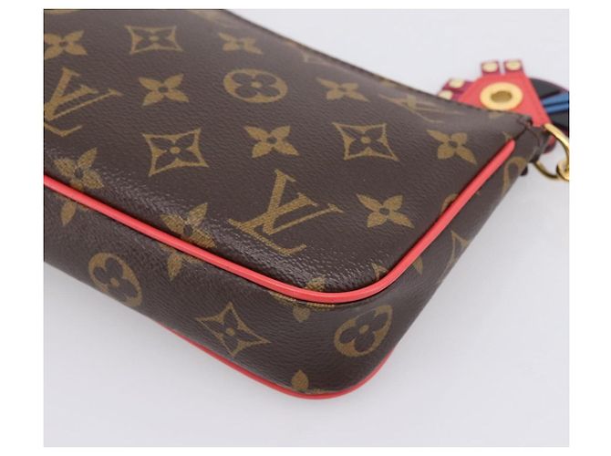 LOUIS VUITTON Monogram Totem Pochette Accessoires Pouch M41669 LV Auth BA15818V Monogramma - vista 17