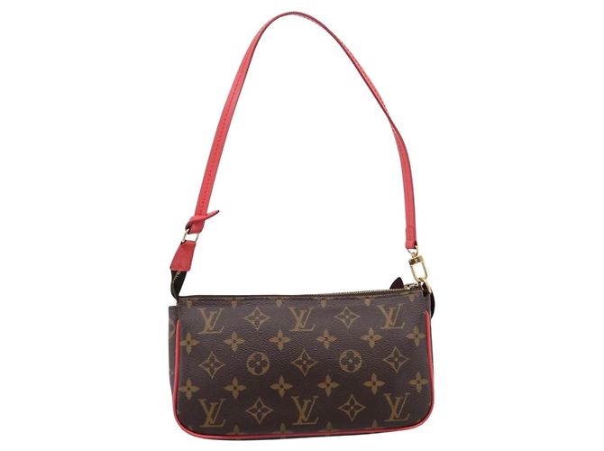 LOUIS VUITTON Monogram Totem Pochette Accessoires Pouch M41669 LV Auth BA15818V Monogramma - vista 2