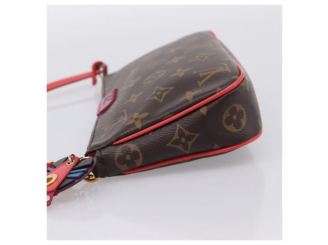 LOUIS VUITTON Monogram Totem Pochette Accessoires Pouch M41669 LV Auth BA15818V Monogramma - vista 3
