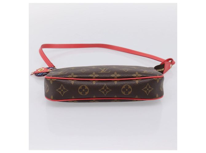 LOUIS VUITTON Monogram Totem Pochette Accessoires Pouch M41669 LV Auth BA15818V Monogramma - vista 5