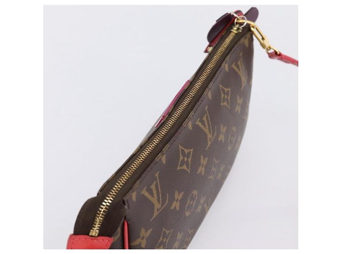 LOUIS VUITTON Monogram Totem Pochette Accessoires Pouch M41669 LV Auth BA15818V Monogramma - vista 6