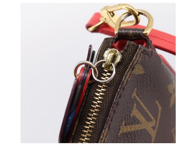 LOUIS VUITTON Monogram Totem Pochette Accessoires Pouch M41669 LV Auth BA15818V Monogramma - vista 9