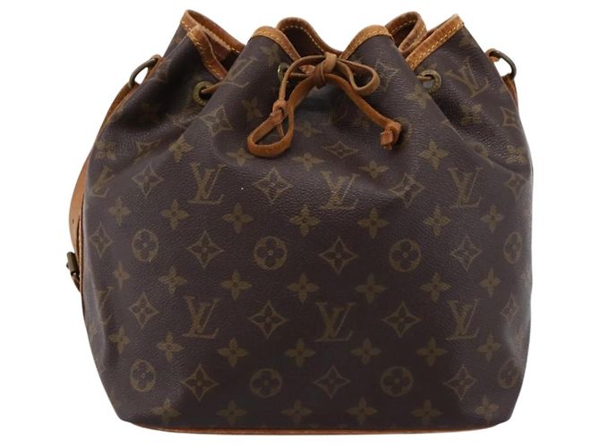 LOUIS VUITTON Monogram Petit Noe Schultertasche M42226 LV Auth 204653 Monogramm - Ansicht 13
