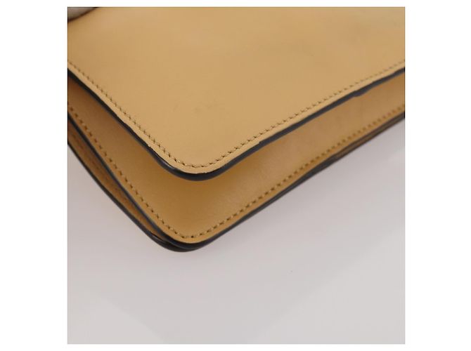 Chloé Borsa a Tracolla Chloe Fay Camoscio Beige Tono Oro Auth 201285 - vista 13