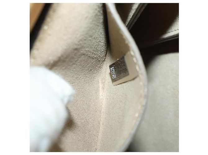 Chloé Borsa a Tracolla Chloe Fay Camoscio Beige Tono Oro Auth 201285 - vista 22