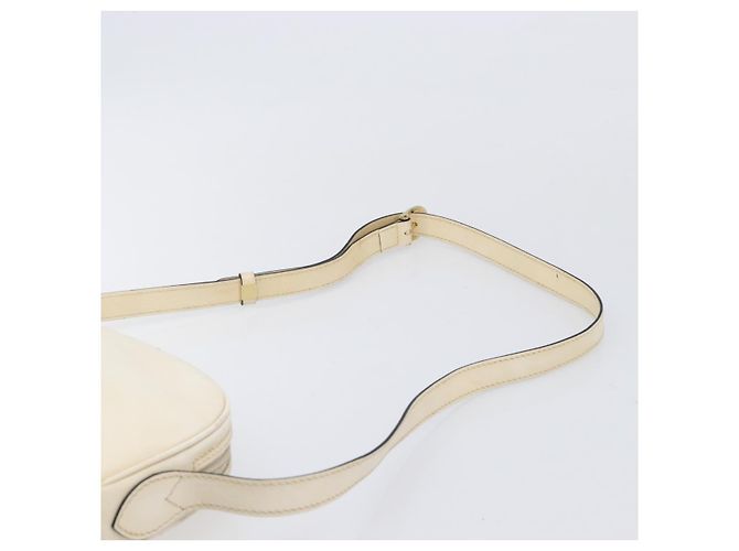 Autre Marque Borsa a tracolla SAINT LAURENT in pelle beige e oro Auth 201477 D'oro - vista 14